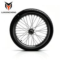 Ruedas Sumo para Surron LBX Light Bee, Juego Supermoto de 17 Pulgadas con Neumáticos Delanteros 70/90-17 y Traseros 90/80-17, Suministro de Distribuidor