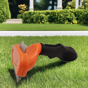 Commercio all'ingrosso della fabbrica un bottone del pettine del gatto del rastrello autopulente della lama per cani gatti toelettatura dello strumento di rimozione dei peli di animali domestici spazzola per animali domestici - Product Image 6