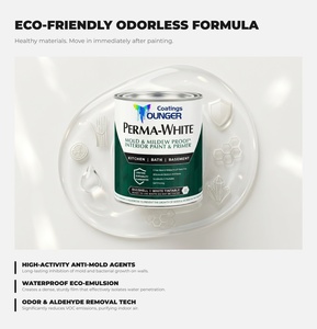 <span class=keywords><strong>Peinture</strong></span> murale blanche mate de qualité supérieure, séchage rapide, longue durée, <span class=keywords><strong>peinture</strong></span> latex intérieure pour la réparation des murs résidentiels et commerciaux - Product Image 4