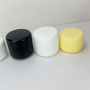 Low MOQ High End Pink White Cosmetic <b>Jar</b> <b>Plastic</b> <b>Jars</b> With Lids Green Yellow Cosmetic <b>Jar</b> for Cream - Product Image 5