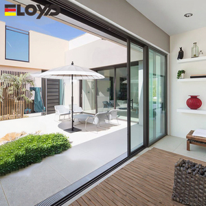Eloyd Soundproof 12 Foot Multi Panel Aluminum Sliding Doors Tinted Lowes Sliding Glass Patio Doors Price - Product Image 1