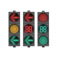 Feux de signalisation routière directionnels à LED rouge, jaune et vert, étanches IP54