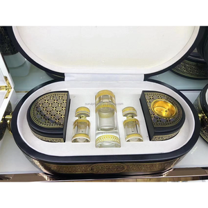 Caja de Regalo Ovalada de Lujo para Perfumes, con Tapa Magnética, Estuche Rígido con Compartimentos para Frascos de Fragancia - Product Image 5