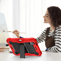 Étuis robustes pour tablette iPad Mini 8 A17 Pro Mini 6, protection multi-couches, antichoc, avec béquille, housse de tablette durable