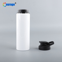Bouteille d'Eau en Aluminium par Sublimation Grande Capacité 750 ml Vierge pour Extérieur, Personnalisable avec Logo