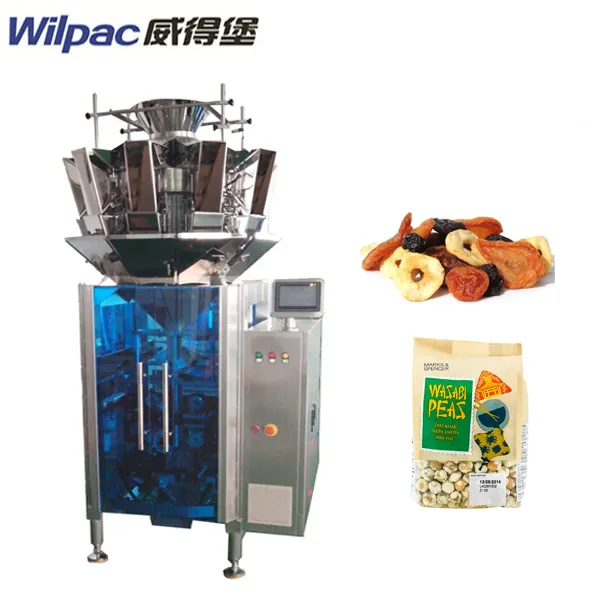 Máquina de embalagem multifuncional para frutas secas, balança automática multifuncional para frutas secas mistas