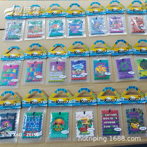 แผ่นหอมปรับอากาศในรถยนต์ <span class=keywords><strong>กลิ่น</strong></span>หอมสร้างสรรค์  กระดาษหอมแบบกำหนดเอง  จี้หอมปรับอากาศ  กำจัดกลิ่น  ดูแลความงามส่วนบุคคล - Product Image 2