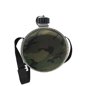 Muestra Gratuita de Botellas de Agua Deportivas Redondas de Plástico PE Personalizadas para Exteriores, para Viajes y Campamentos - Product Image 3