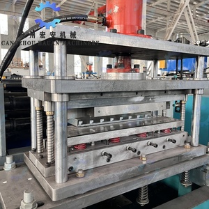 Automatic PLC Controlled Gearbox & Pump Shelf Panel <b>Roll</b> Forming Machine for <b>Rack</b> and Decking Panels - Product Image 4