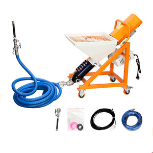 Máquina de Pulverización de Alta Potencia 5500W para Masilla de Yeso, Cemento, <span class=keywords><strong>Mortero</strong></span> y Pintura/Revestimiento Ignífugo, Capacidad de Tolva de 40L, Alta Eficiencia - Product Image 5