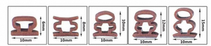 <span class=keywords><strong>Bande</strong></span> de joint d'étanchéité de porte en PVC <span class=keywords><strong>antidérapante</strong></span>, couleur personnalisable, service de découpe, <span class=keywords><strong>bande</strong></span> de joint de cadre en forme de I, <span class=keywords><strong>bande</strong></span> de bordure de joint, 6m, marque Heke - Product Image 2