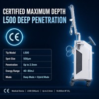 JONTELASER L600 Laser Fractionnel CO2 10600nm Stationnaire pour Resserrement Vaginal, Élimination des Vergetures, Blanchiment et Rajeunissement de la Peau Haute Performance