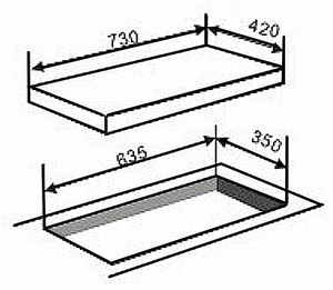 حار بيع أجهزة مطبخ الفولاذ المقاوم للصدأ المدمج في موقد غاز 3 الموقد - Product Image 4