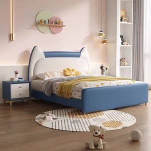 Letto singolo 1.2m per ragazze <span class=keywords><strong>e</strong></span> ragazzi per adolescenti <span class=keywords><strong>e</strong></span> piccoli appartamenti letto rosa principessa per camere da letto per bambini - Product Image 4