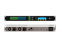 8-port CATV optik EDFA 1U raf yüksek güç Fiber amplifikatör 1550nm SC/APC WDM amplifikatör