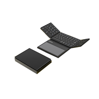 Keyboard Nirkabel Universal Mini BT 5.1 81-Tombol USB Type-C dengan Tombol Multimedia untuk Tablet PC & Ponsel B055 Portabel