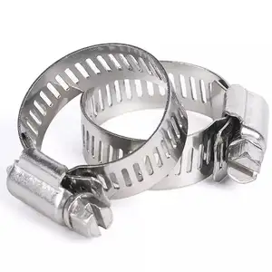 Stainless Steel Hose Clamp High Torque Metal Hose Clamps Heavy Duty Clamp