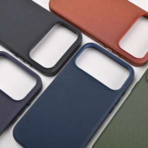 Funda Protectora Magnética de Tela para iPhone 17 Pro Max, Color Original, Botón de Cámara, Fundas para Teléfono - Product Image 3