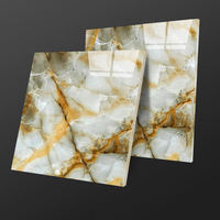 Panneau mural en PVC brillant à revêtement UV sur mesure à prix avantageux pour la décoration de bureau