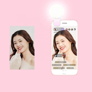 Mini éclairage annulaire LED, Rechargeable, pour <span class=keywords><strong>Selfie</strong></span>, Smartphone, vente en gros, <span class=keywords><strong>prix</strong></span> d'usine - Product Image 3