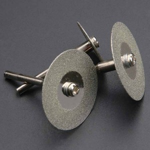 Ensemble de 10 accessoires de coupe diamantés pour <span class=keywords><strong>Dremel</strong></span>, lames de scie pour couper le <span class=keywords><strong>verre</strong></span>, la pierre, le jade, le bois - Product Image 3