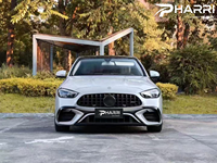 Kit carrosserie complet PHARRI pour Mercedes-Benz Classe C W205 (2015-2021) à convertir en W206 C63 AMG (2022-2025), pièces de conversion pour pare-chocs avant et arrière