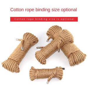 Набор для взрослых: хлопковый канат для бондажа с металлическими концевиками – идеальное решение для парных игр и флирта. - Product Image 2