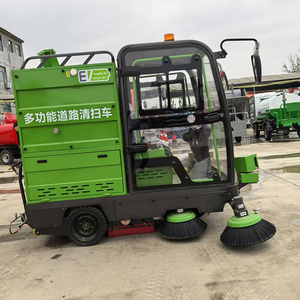 آلة تنظيف سيارات تجارية صناعية، كاسحة شوارع كبيرة تعمل بالركوب مع مكونات أساسية للمحرك - Product Image 3