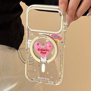 Custodia Protettiva Magnetica Premium Antiurto Sottile con Supporto per <span class=keywords><strong>iPhone</strong></span> 17 16 15 13 12 <span class=keywords><strong>Pro</strong></span> Max - Design Graffiti Star - Product Image 5