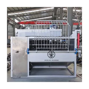 Direct Sale 100 Goat Per Day Abattoir Equipment Hydraulic Skinning Machine For Sheep Slaughtering Processing Plant