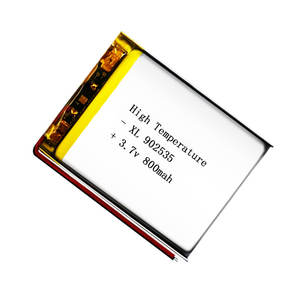 902535800mah高温80温度リチウムポリマー音楽バッテリー充電式音楽プレーヤー - Product Image 1