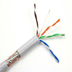 PFT LINE/seri kabel tembaga telanjang SFTP Cat5e 24awg dalam dan luar ruangan 1000ft Cat5e kabel SFTP - Product Image 5