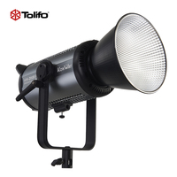 Tolifo KW-200B PRO 200W COB Éclairage continu bicolore LED pour studio, diffusion en direct, vidéo et photographie, alimentation AC100-240V
