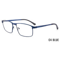 2025 prix usine hommes montures optiques classique métal clair lentille lunettes avec style coloré en gros pas cher montures de verre pour les yeux