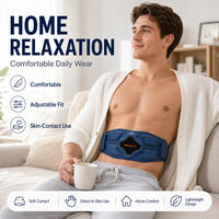 Ceinture de soutien lombaire portable rechargeable, légère et sans fil, pour massage de la taille à domicile, au bureau, en voyage, confort quotidien