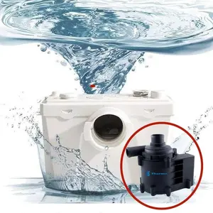Pompa Air Mini 420W Shower Pro, pompa air limbah, pembuangan air, toilet, pompa sanitasi, pompa macerator toilet