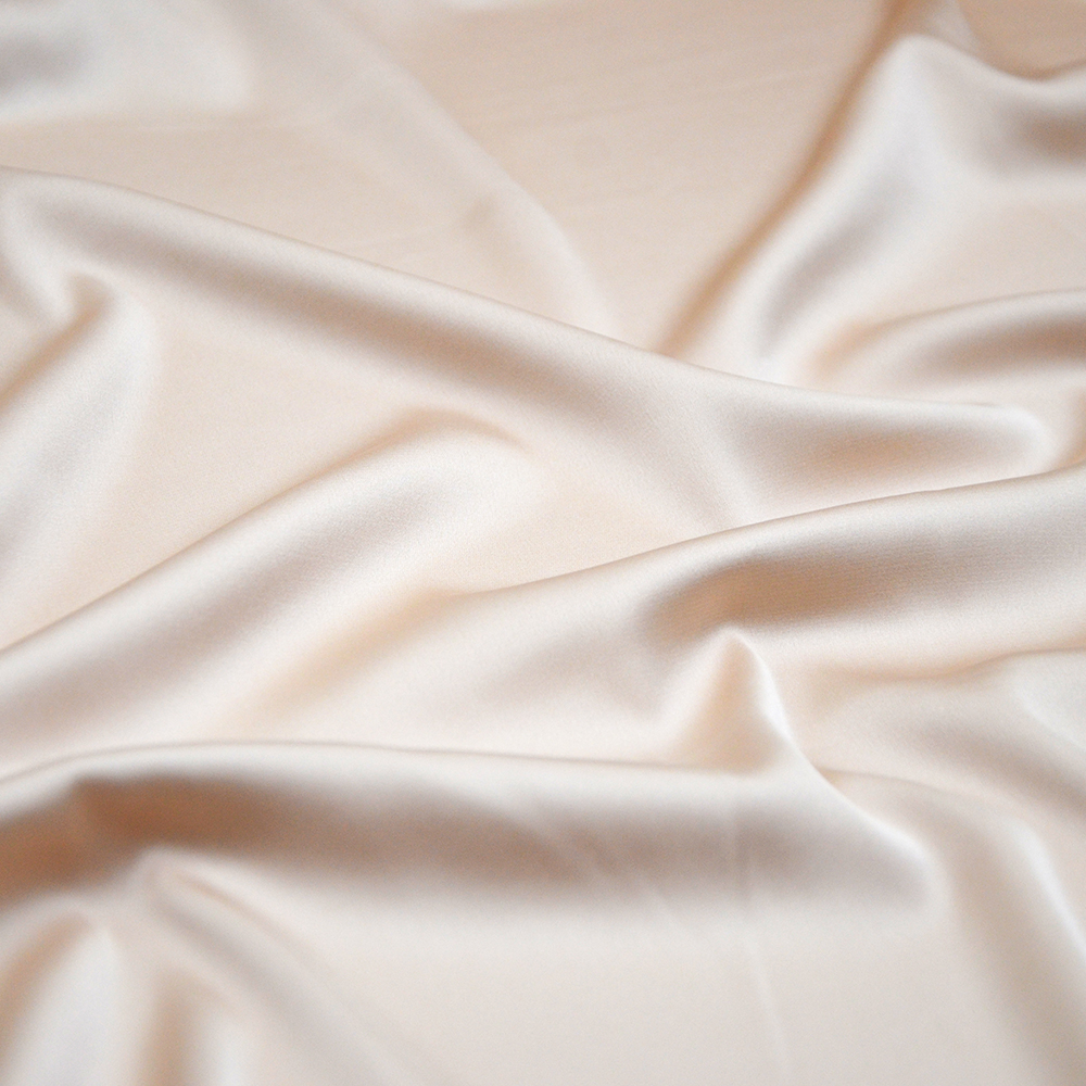 stretch satin vs chiffon bridesmaid dresses A-line Chiffon Satin Embroidery Stretch Bridesmaid Dress main image 1