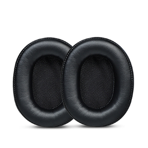 Almohadillas de Repuesto de Espuma Viscoelástica D3377, Almohadillas de Cuero PU para Auriculares <span class=keywords><strong>ATH</strong></span>-MSR7b SE <span class=keywords><strong>M50</strong></span> 40 M30 M20X - Product Image 2