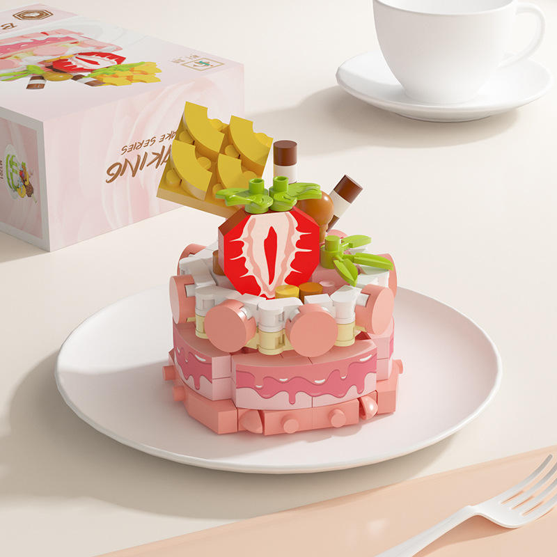 M3202-strawberry cake-exquisite color box