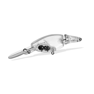 Rongang 10cm 12.8g Esca Artificiale Rock 'n' Roll a Due Sezioni - <span class=keywords><strong>Trasparente</strong></span>, Grezza (Non Verniciata) - Product Image 2