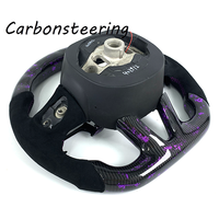 Volant en fibre de carbone pour Dodge Challenger SRT Hellcat Scat Pack R/T 392 Widebody 6.2L HEMI, accessoires personnalisés, amélioration