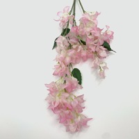 EG-G623 Fleurs de Soie Bougainvillier Artificiel Triangle Prunier pour Décoration de Mariage