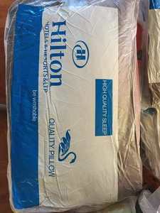 Vente en gros de haute qualité, <span class=keywords><strong>oreiller</strong></span> de chambre à coucher d'hôtel Hilton cinq étoiles au toucher doux à vendre - Product Image 6