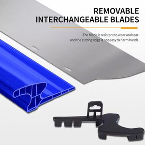 Espátula de Alisado <span class=keywords><strong>para</strong></span> Drywall de 40/60/80 cm <span class=keywords><strong>para</strong></span> Herramientas de Pared, Pintura y Acabado, Hoja Flexible, Herramienta de Espátula, Llana <span class=keywords><strong>para</strong></span> Enlucido - Product Image 6