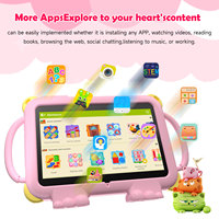 Nueva Tablet Infantil Android HD de 7 Pulgadas con Control Parental, Cámara Frontal Educativa, 8 GB de RAM, Procesador MTK, Certificación ROHS