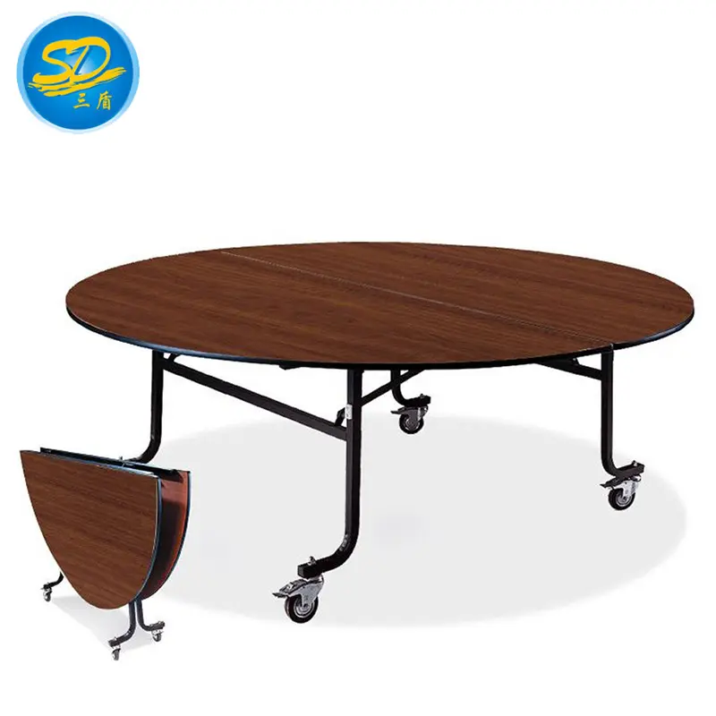 PVC Restaurant Banquet Wedding Round Folding Table