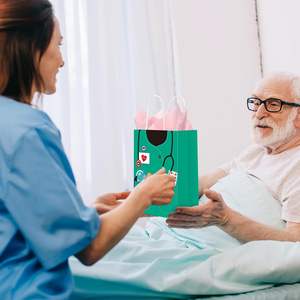 Borsa Regalo per Infermieri con 30 Fogli di Carta Velina, Regali di Apprezzamento per Infermieri e Medici, Borsa di Ringraziamento per Assistenti Medici - Product Image 5