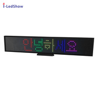Pantalla LED Desplazable P5 para Automóviles, Control por Aplicación, Letrero LED para Destinos de Autobús, Pantalla para Tiendas y Hoteles, Tablero de Mensajes LED Programable
