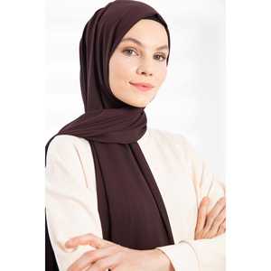 Nouvel arrivage : Long châle ethnique en crêpe de modal avec motif imprimé pailleté pour printemps, été, hiver - Bitter - Product Image 1