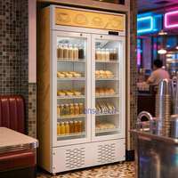 Réfrigérateur à boissons Cola, Vitrine réfrigérée pour boissons